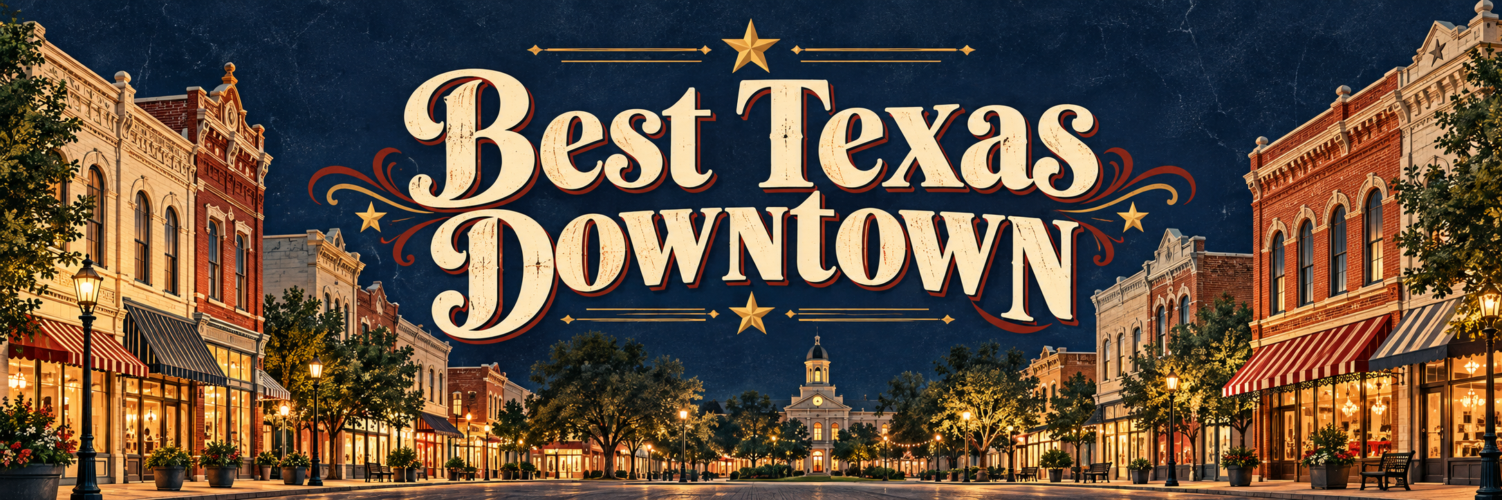 Best Texas Downtown Banner