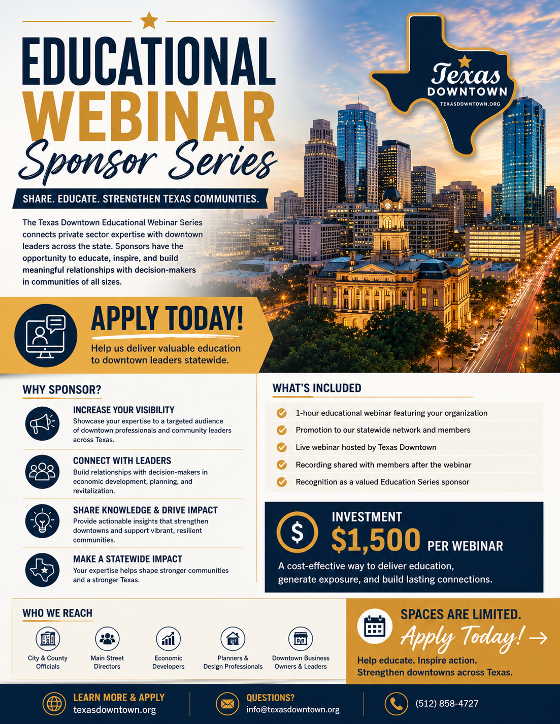 Business Sponsored Webinars